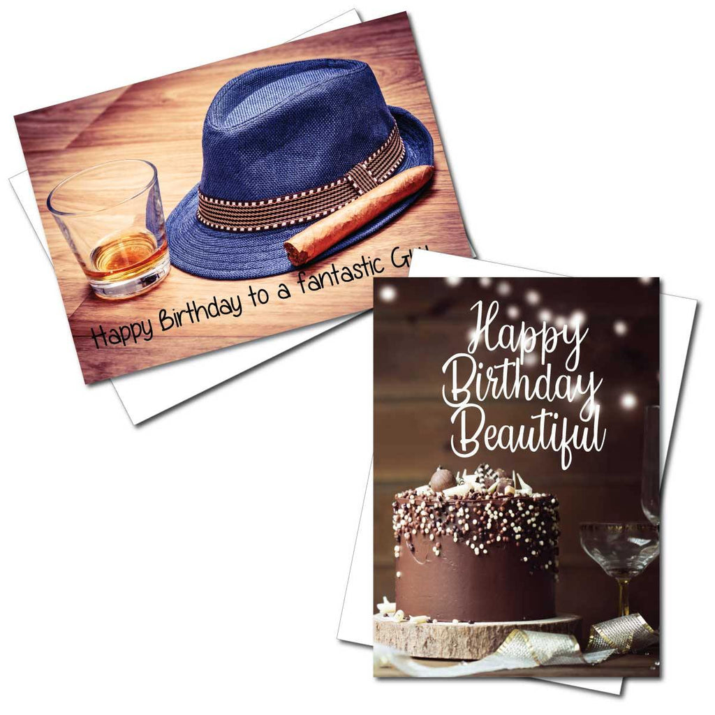 For Him & Her Greeting Card (Bundle of 4) - Heart of Gold