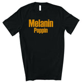 Melanin Poppin - Unisex T-Shirt - Heart of Gold