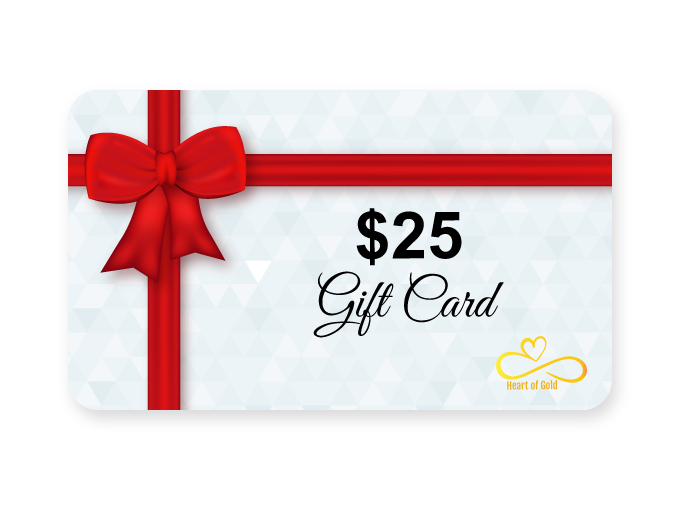 $25 Gift Card - Heart of Gold