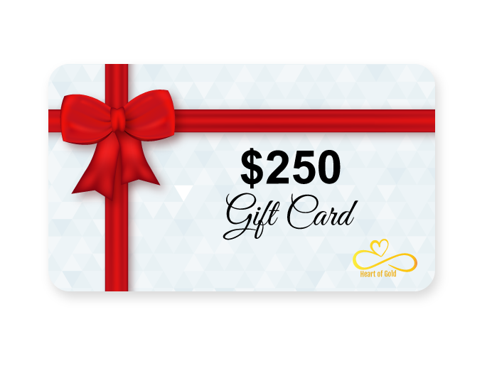 $250 Gift Card - Heart of Gold