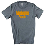 Melanin Poppin - Unisex T-Shirt - Heart of Gold