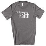 Courageous Faith - Unisex T-Shirt - Heart of Gold