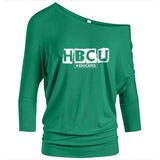 HBCU Educated - Off the Shoulder - Heart of Gold