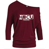 HBCU Educated - Off the Shoulder - Heart of Gold