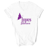 Lupus Awareness - Unisex V-Neck