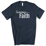 Courageous Faith - Unisex T-Shirt - Heart of Gold