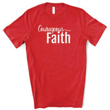 Courageous Faith - Unisex T-Shirt - Heart of Gold