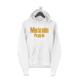 Melanin Poppin - Unisex Hoodie - Heart of Gold